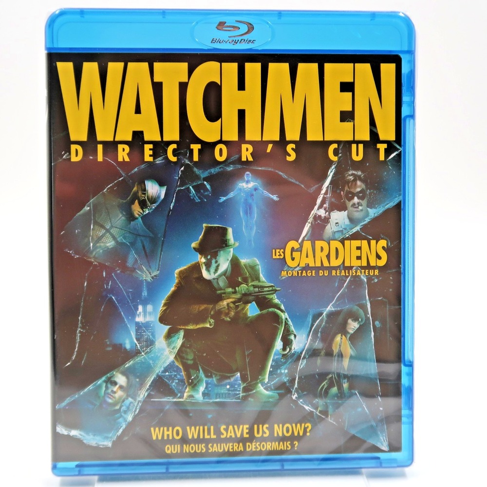 Watchmen Blu-ray Disc 2009 Directors Cut Superhero Mystery Movie Zack Snyder